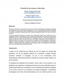 Propuesta didáctica El estudio de las normas en video