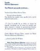Familia Herrera Gittermann: Una Historia que puede continuar...