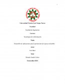 Desarrollo de aplicaciones para la promoción de pesca responsable