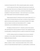 La historia de Venezuela entre 1895 y 1999 es un período de grandes cambios y desarrollos