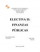 Las finanzas públicas. Ramas del derecho financiero