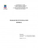 Trabajo Mecánica de los Fluidos. Trabajo de investigación. Bombas