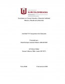 Actividad N°4 Concepciones de la Educación