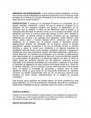 Planteamiento de problemas cuantitativos