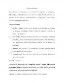 Diseño metodológico. Tipo de investigación. Instrumentos de recolección de información