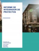 Informe de integrador de proyectos. Peluqueria