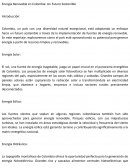 Energía renovable en Colombia: Un futuro sostenible
