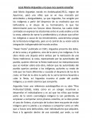 José María Arguedas y lo que nos quiere enseñar