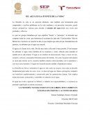 El agua es la fuente de la vida