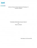 Programa prioritario en salud pública