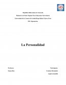 La personalidad. Elementos de la personalidad