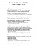 Control de las acciones promocionales