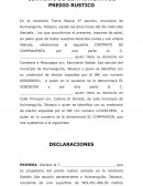 Contrato compra venta predio rústico a plazos