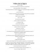 Video de la lógica ¿Qué es la lógica?