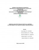 Diseño de una estructura de costos en la empresa lácteos Kennedy en el municipio Samuel Dario Maldonado