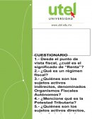 Cuestionario de fiscal