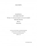 Violencia de género en las universidades