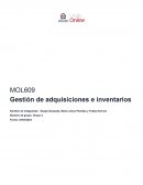 Gestión de adquisiciones e inventarios