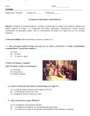 Prueba de Historia Evaluación 1° medio