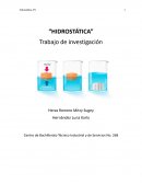¿Que es la hidrostática?