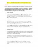 Transporte internacional de mercancías