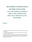 Transporte internacional de mercancías (TIM)