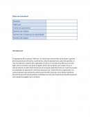 Evaluación diagnóstica contabilidad.Empresa Delicioso