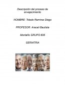 Descripción del proceso de envejecimiento