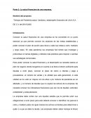 La salud financiera de una empresa. Cambios y desempeño financiero de Lala S.A de C.V