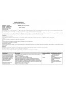 Planificación mensual. Todos contra el dengue