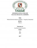 Traducción de inglés a español – Preguntas y Respuestas