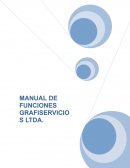 Manual de funciones Grafiservicios Ltda