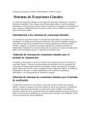 Sistemas de Ecuaciones Lineales, Determinantes y Regla de Cramer