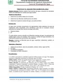 Práctica N° 01: Análisis físico químico del agua