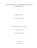 Análisis del contexto geográfico, toma de decisiones financieras y tributarias en la ESE Centro de Salud San Miguel