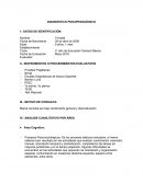 Caso clínico diagnóstico psicopedagógico