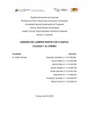 Deberes del administrador con clientes