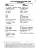 Evaluación historia, geografía y ciencias sociales Sexto año básico