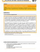 Técnicas y/o procedimientos para resolver pruebas de comprensión