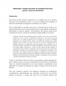 Federalismo y Sistema Nacional de Coordinación Fiscal