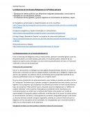 Realidad Nacional. La Influencia de los Grupos Religiosos en la Política peruana