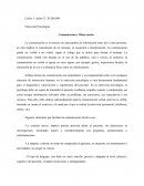 Entrevistas psicologica: comunicación y observación