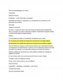 Informe psicopedagógico en lectura