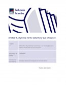 Empresa como un sistema y sus procesos