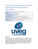 Aplicación de la metodología para el diseño y mejoramiento de sistemas de control administrativo