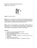 Razón Social: “Construcciones Rivas, S.A. de C.V.”