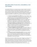 Mejores prácticas en el desarrollo de software