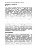 Caso nacional de participación del trabajador en la empresa