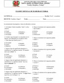 Examen mensual de habilidad verbal s/r
