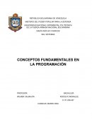 Conceptos fundamentales en la programación